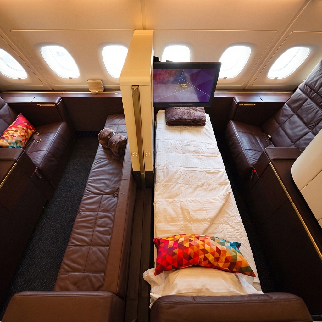 Etihad Airways cabin